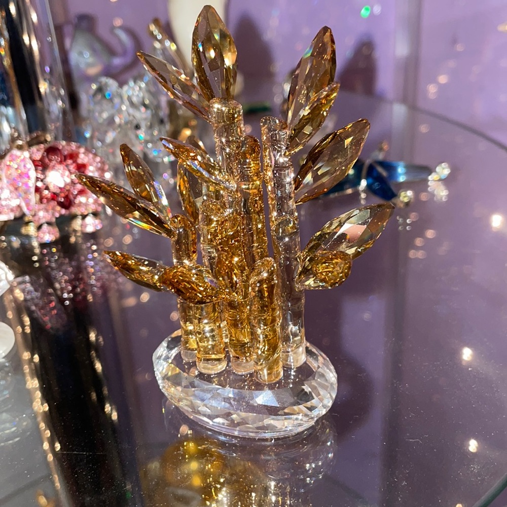 Retired Swarovski Lucky Bamboo, #5302564, Mint Condition with Box!